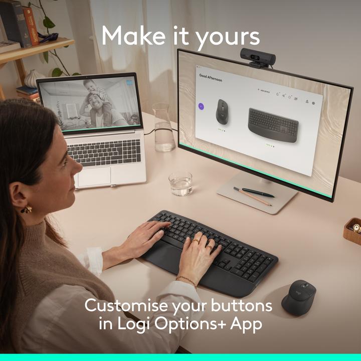 Produktbild Logitech Signature Comfort Plus MK880 Combo (CH, Kabellos)