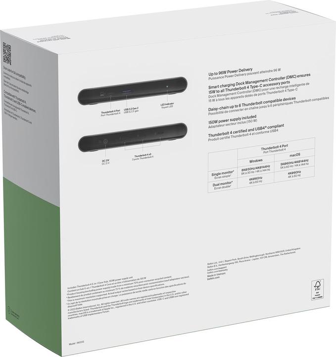 Produktbild Belkin 5-in-1 Core Hub (Thunderbolt, 5 Ports)