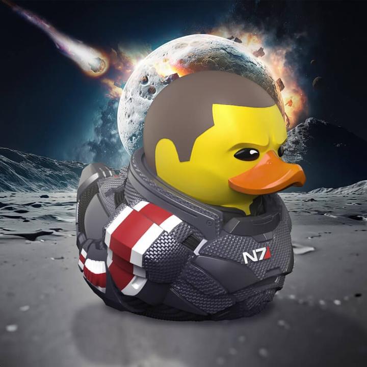 Actual product image Numskull Canard de bain - Mass Effect - Commandant Shepard (Édition Limitée)
