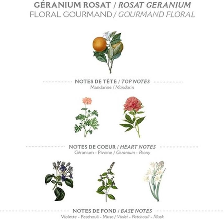 Actual product image Panier des Sens Rose Geranium Gel Shower Gel (250 ml)