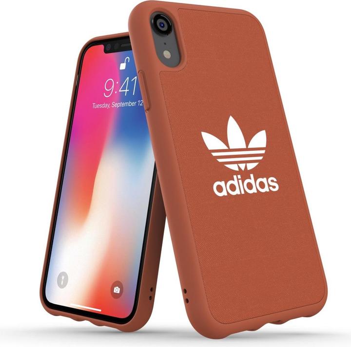 Produktbild adidas PU Moulded Case Canvas orange (Apple iPhone XS Max)