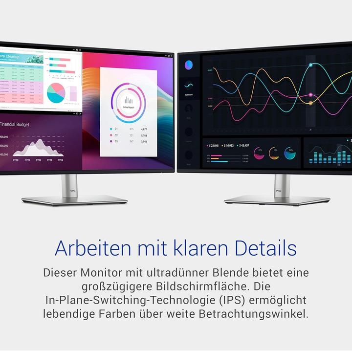 Actual product image Dell P2725H (1920 x 1080 pixels, 27")