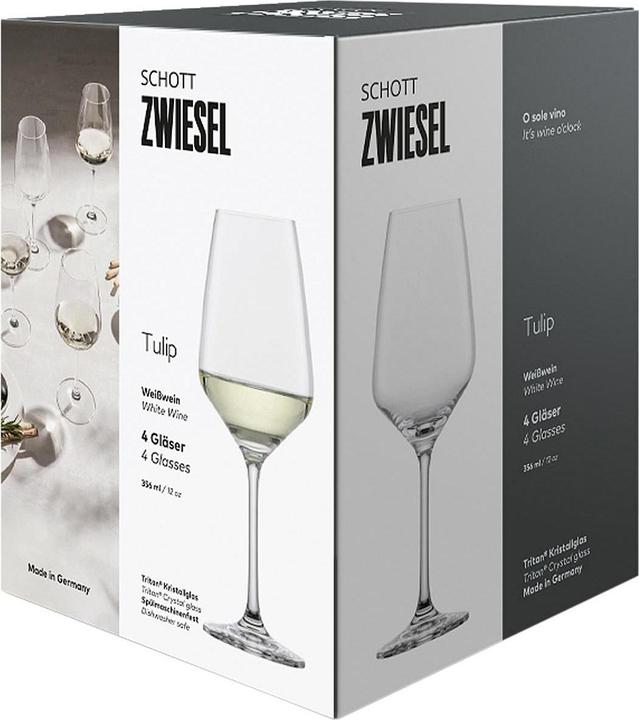 Produktbild Schott Zwiesel Tulip (35.60 cl, 4 Gläser, Weissweingläser)