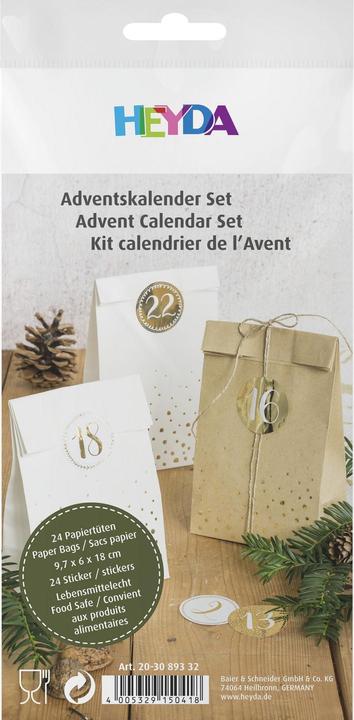 Produktbild Heyda Adventszahlen