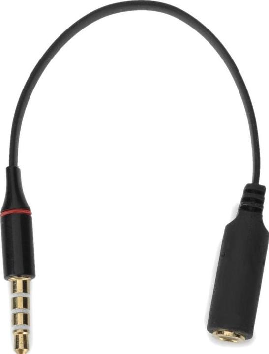 Immagine prodotto Mozo Adattatore AV Mozos Jack 3,5mm - Jack 3,5mm czarny (ASM-5)