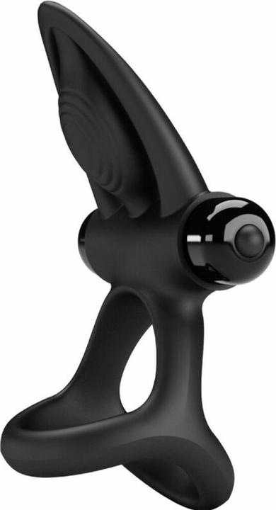 Produktbild Pretty Love Vibrationsring 10 Vibrationen Schwarzes Silikon