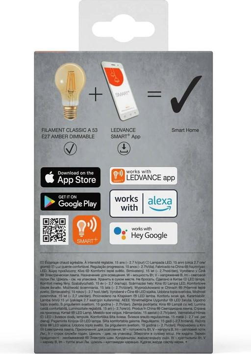 Produktbild Ledvance Smart+ (E27, 680 lm, 1x)