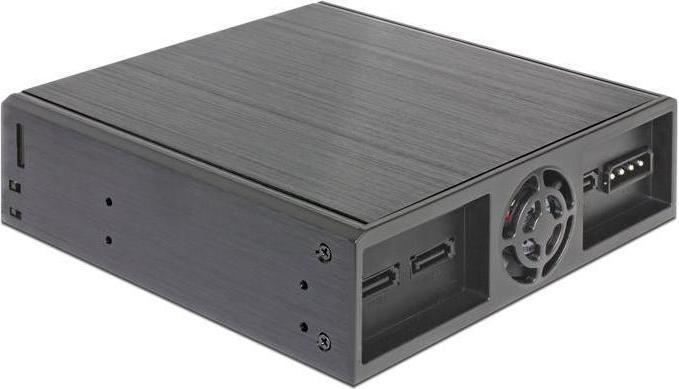 Actual product image Delock 5.25" Mobile Rack for 1 x 5.25" Slim Drive + 2 x 2.5" SATA HDD / SSD