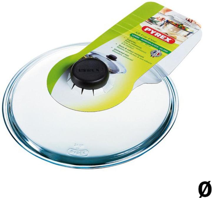 Image du produit Pyrex Couvercle en verre (20 cm, Verre)