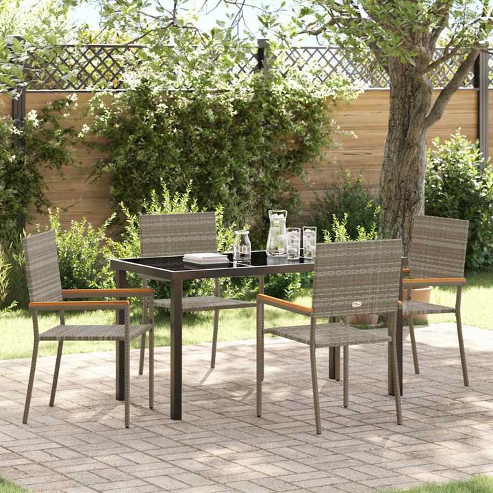 Actual product image vidaXL Garden dining set (140 x 70 x 73 cm)