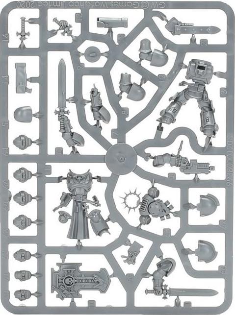 Produktbild Games Workshop Space Marines - Bladeguard Veterans (Kunststoff)