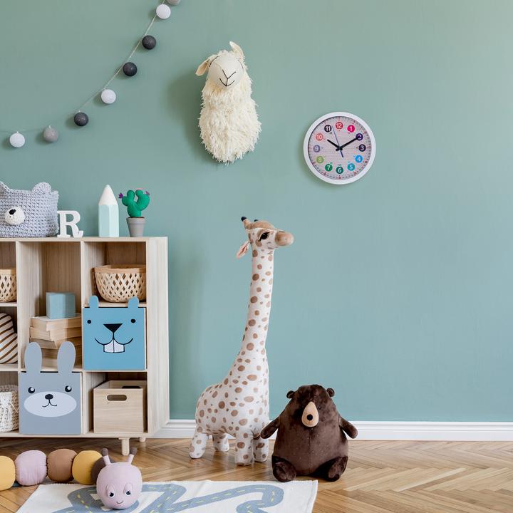 Actual product image Relaxdays Kinder-Wanduhr (30 cm)