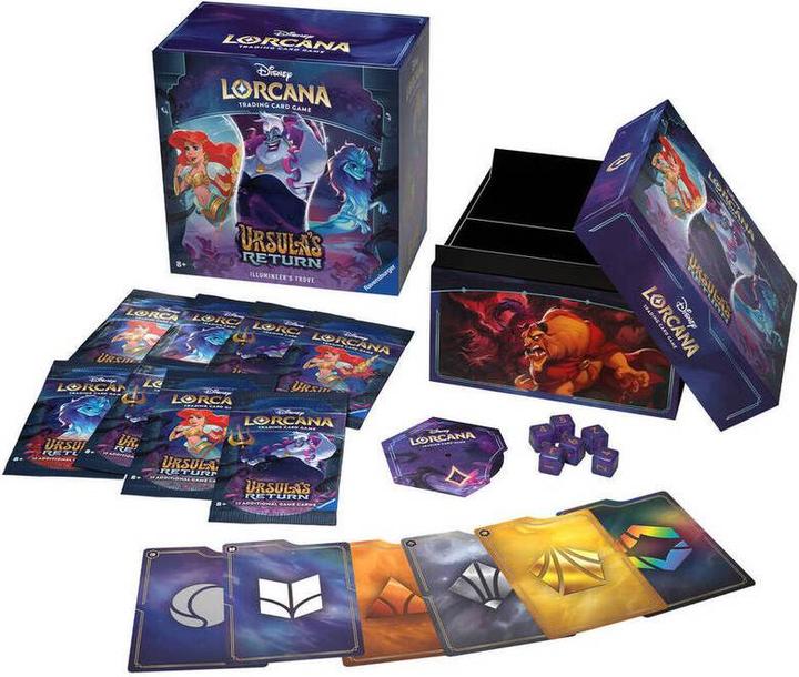 Immagine prodotto Disney Gioco di Carte Collezionabili Lorcana: Set 4 - Pacchetto Trove (Inglese) (Inglese, Pacchetto Booster)