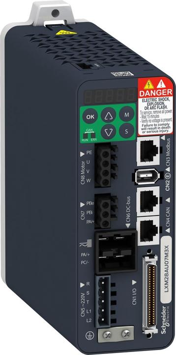Image du produit Schneider Electric LXM28 CAN IO DRIVE 1/3PH230V200W
