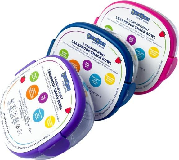Produktbild Yumbox Snack Bowl, 380ml - Raspberry Pink