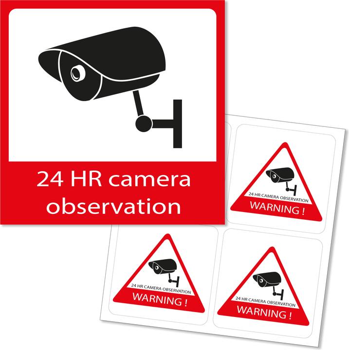 Actual product image Alecto Aufkleber Überwachung