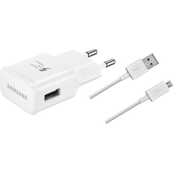 Thumbnail - Samsung Lade-Set weiss 5161000521 (10 W), USB Ladegerät, Weiss