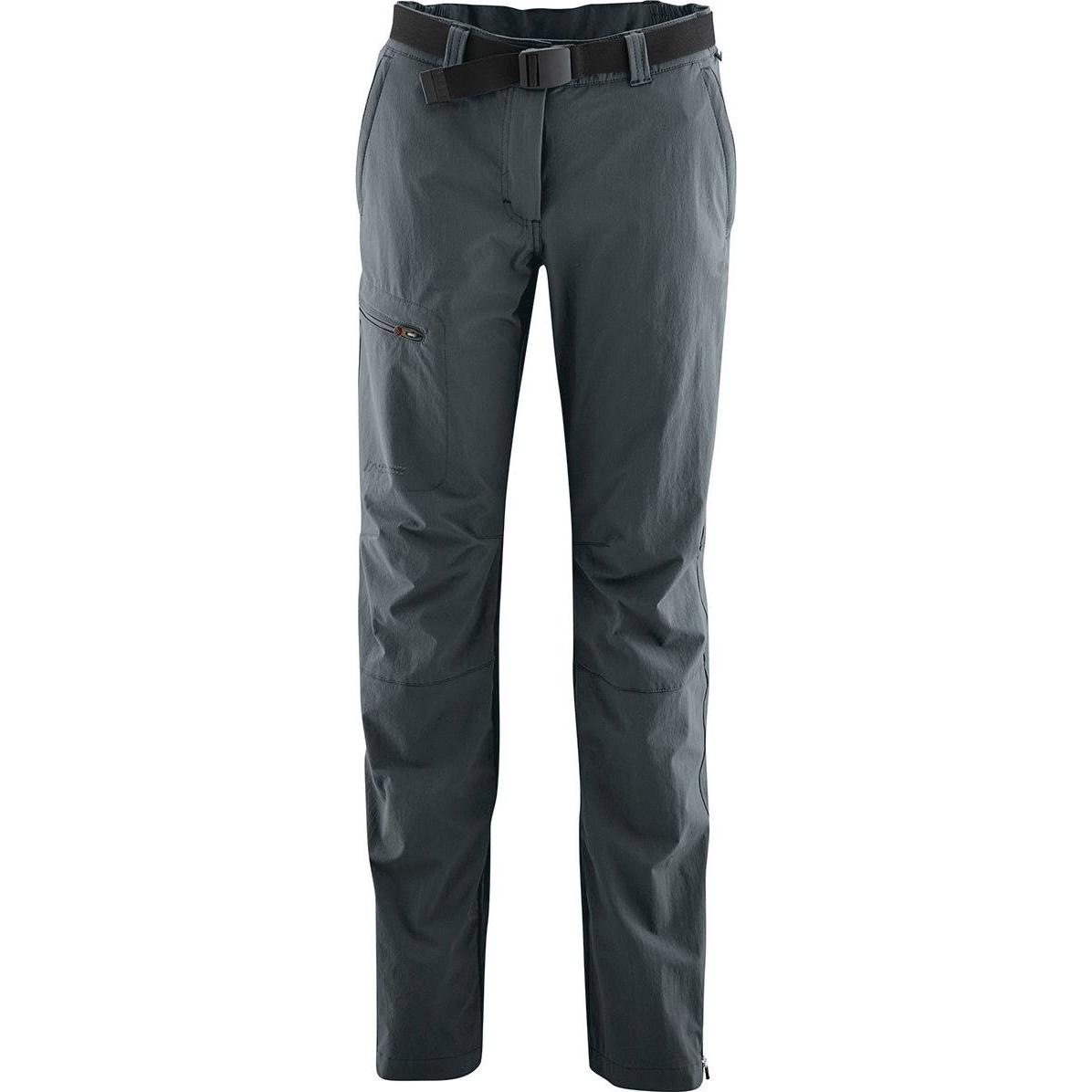 Maier Sports, Damen, Outdoorhose, Inara Slim Pant Short (36), Grau, 36