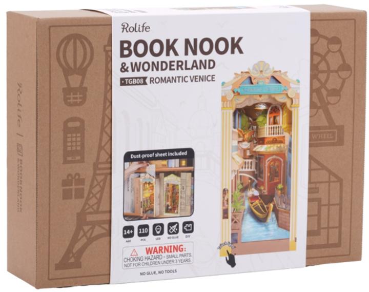Produktbild Rolife Romantic Venice - Book Nook