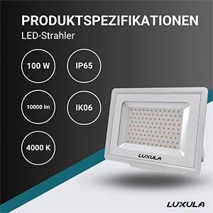 Actual product image Luxula LED floodlight (10000 lm, IP65)