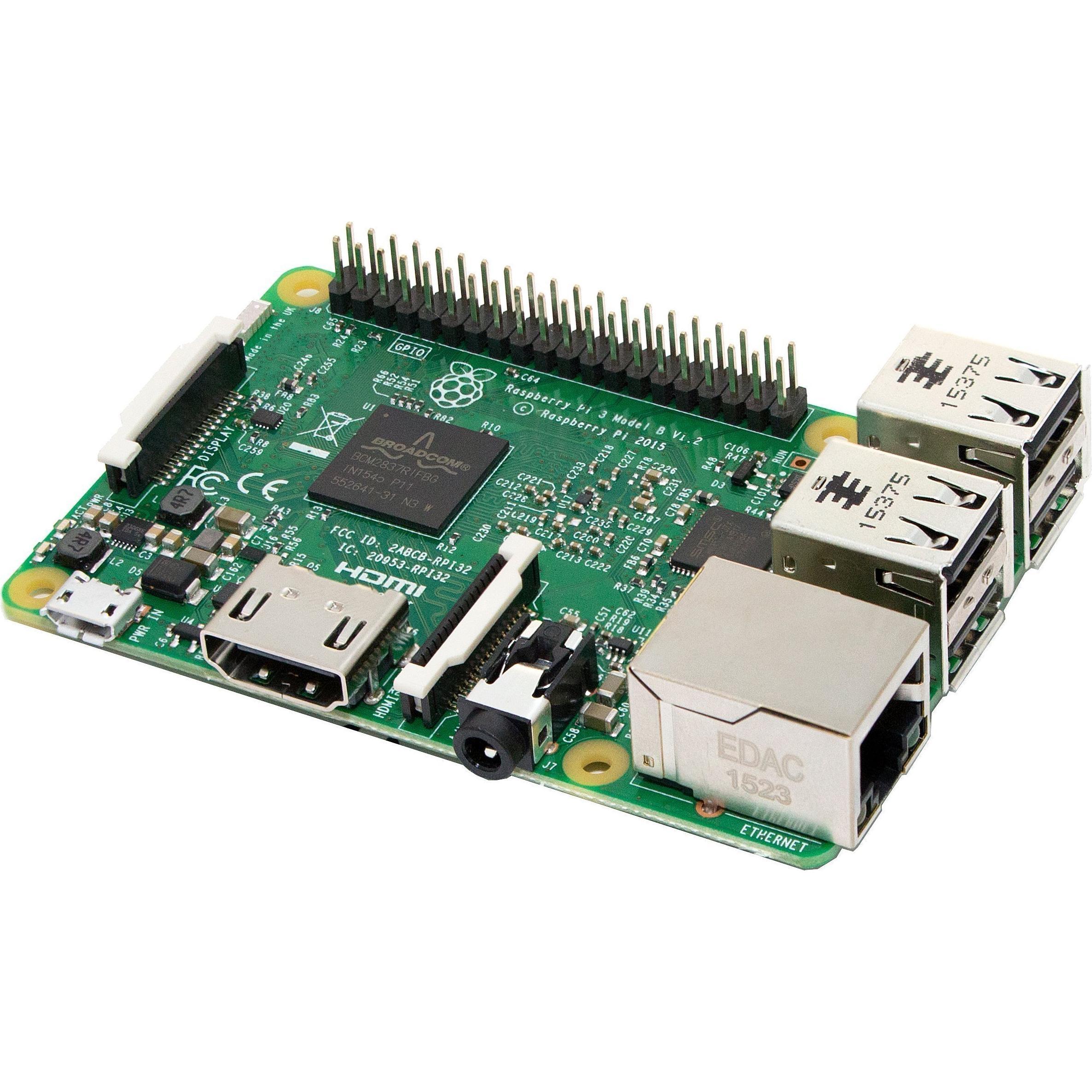 Raspberry Pi 3 Modello B, Scheda + Kit di sviluppo