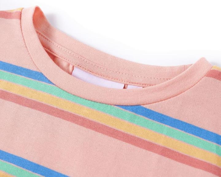 Immagine prodotto vidaXL Maglietta da bambino rosa pesca 92,Materiale: 95% cotone. 5 (92)