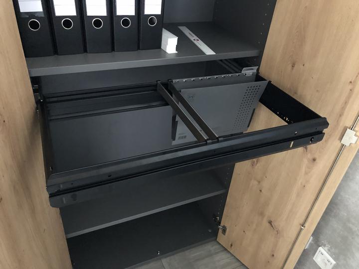 Produktbild Hammerbacher Hängeregister für Profiwand hinter Flügeltür