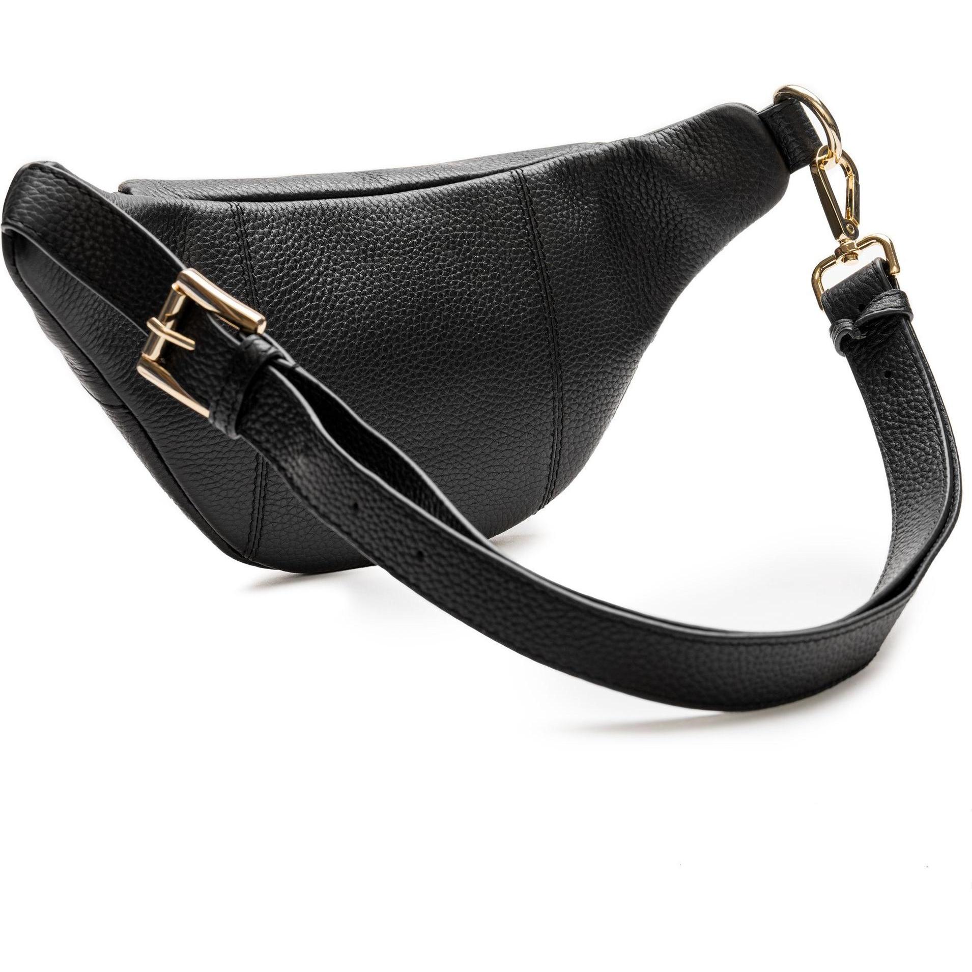 Thumbnail - Lazarotti, Bauchtasche, Bologna Leather Gürteltasche Leder 25.5 cm, Schwarz