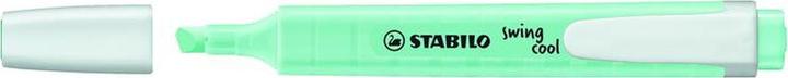 Actual product image STABILO Highlighter - swing cool Pastel - Pack of 10 - soft turquoise (Delicate turquoise, 4 mm, 10 x)