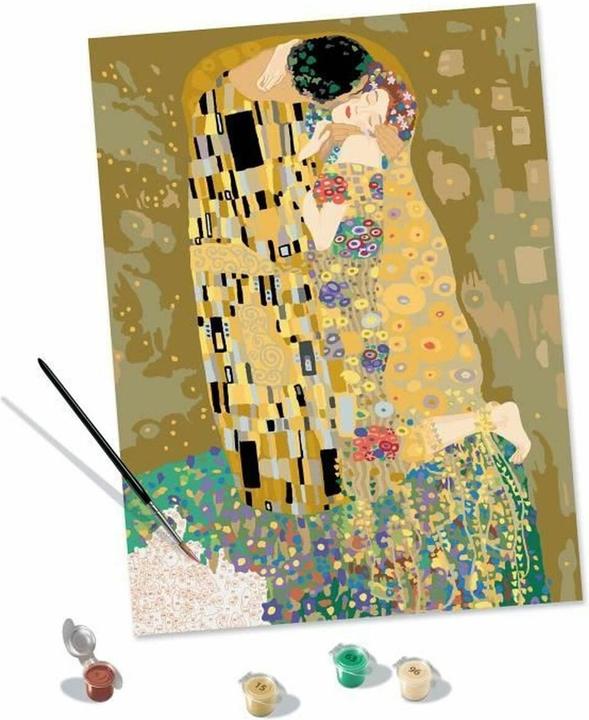 Actual product image Ravensburger CreArt Klimt The Kiss