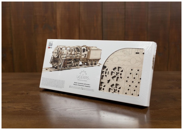 Immagine prodotto Ugears Locomotiva a vapore con tender