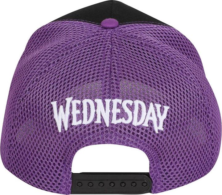 Actual product image Wednesday Nevermore Logo Baseball Cap (One size)