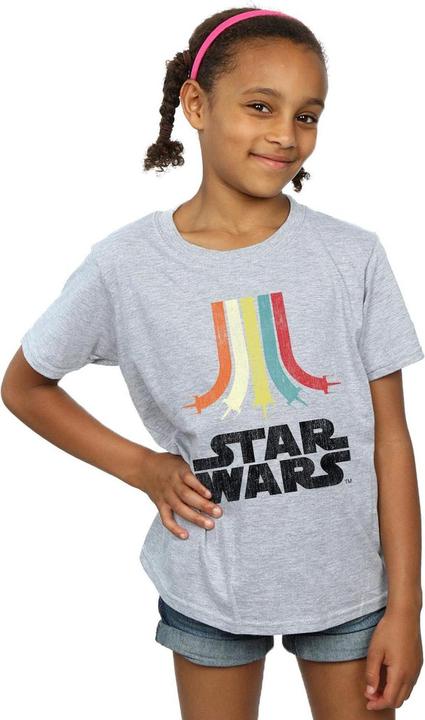 Immagine prodotto Star Wars Maglietta Arcobaleno Ragazze (128)