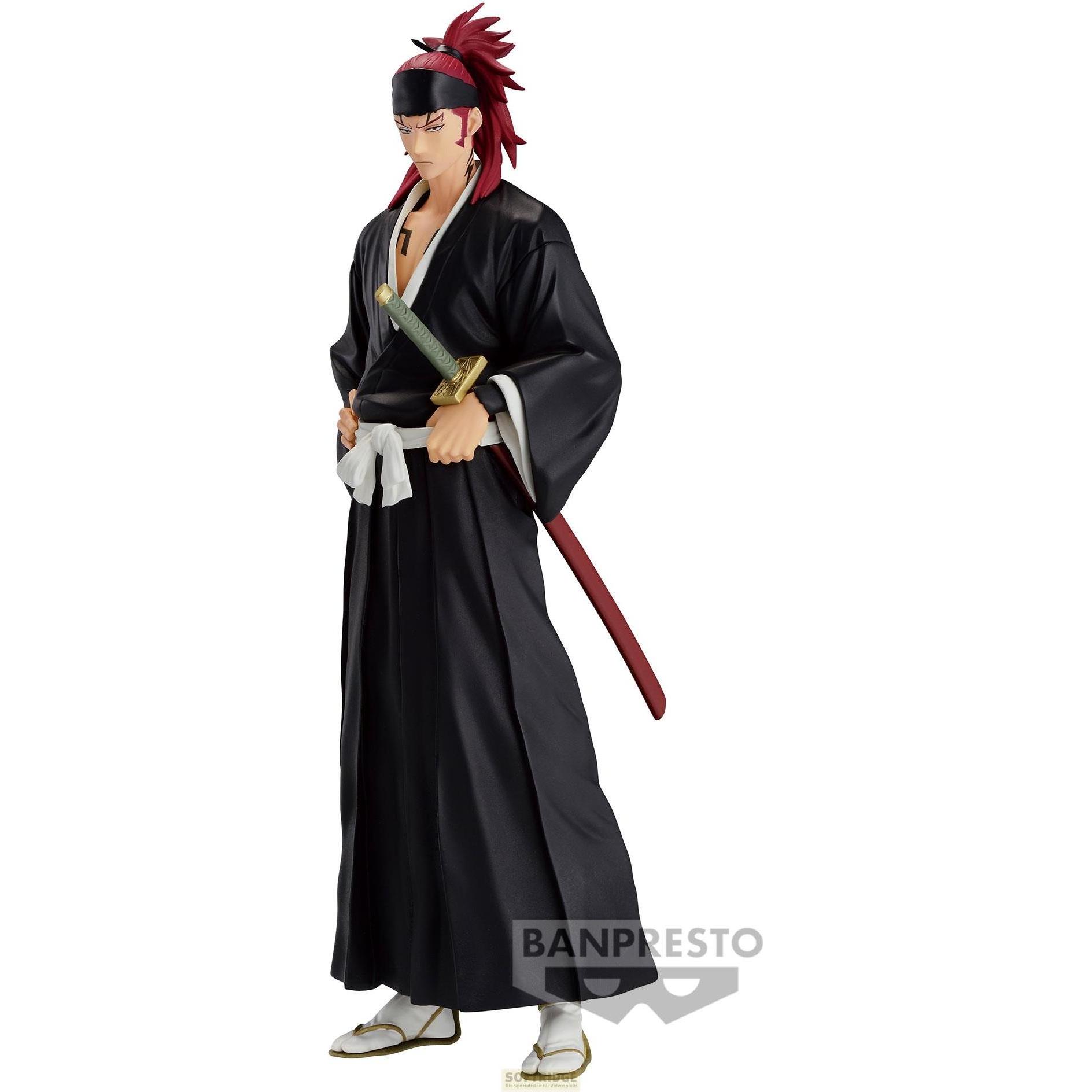 Banpresto BLEACH - Renji Abarai - Figurine Solid And Souls 17cm
