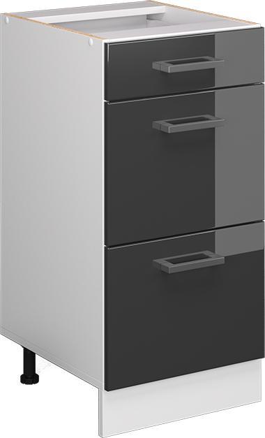 Anthrazit, Anthrazit hochglanz, Weiss