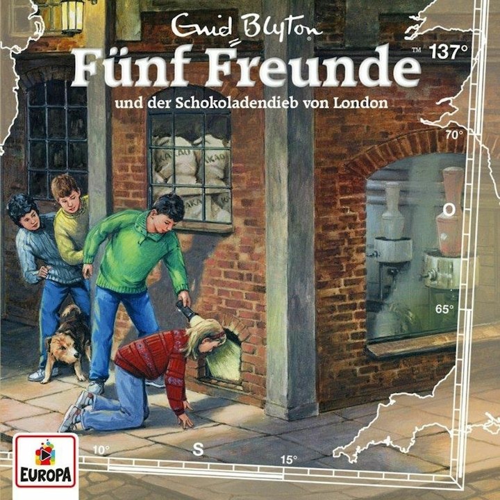 Actual product image Five Friends 137 - and the Chocolate Thief of London (Five friends, German)