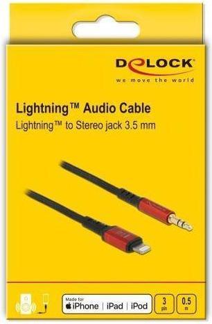 Produktbild Delock 86586 Audio-Kabel Lightning (0.50 m, Lightning)