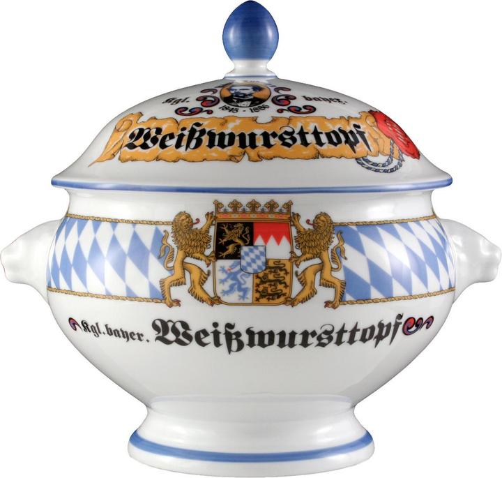 Actual product image Seltmann Compact Bayern lion's head tureen with lid