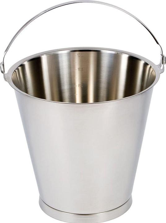 Actual product image Dalolindén Bucket with bottom hoop 10lt, graduated (10 l)