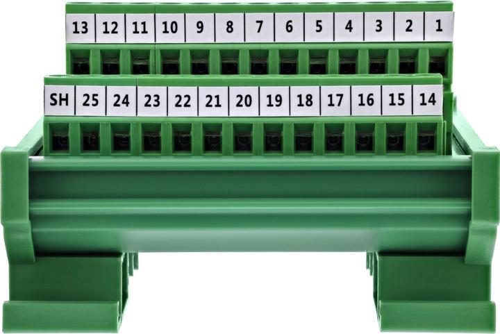 Actual product image InLine D-Sub 25 Terminalblock