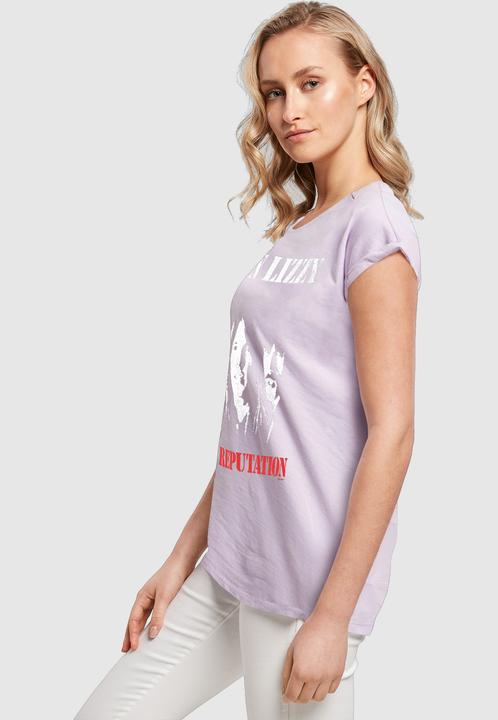 Produktbild Merchcode Ladies Thin Lizzy - TL Bad Reputation Extended Shoulder Tee - 181495 (M)
