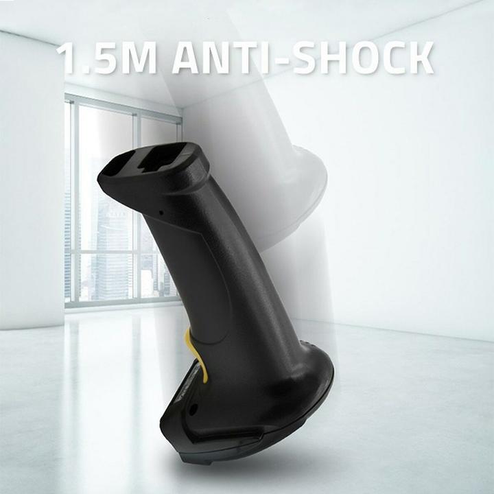 Actual product image Qoltec Laserowy czytnik kodów kreskowych 1D | 2D | czarny (1D barcodes, 2D barcodes, QR Code)