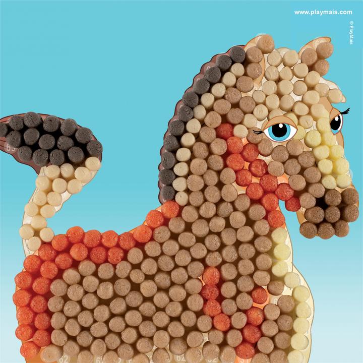 Produktbild PlayMais Trendy Mosaic Horses (3.000 Stück)