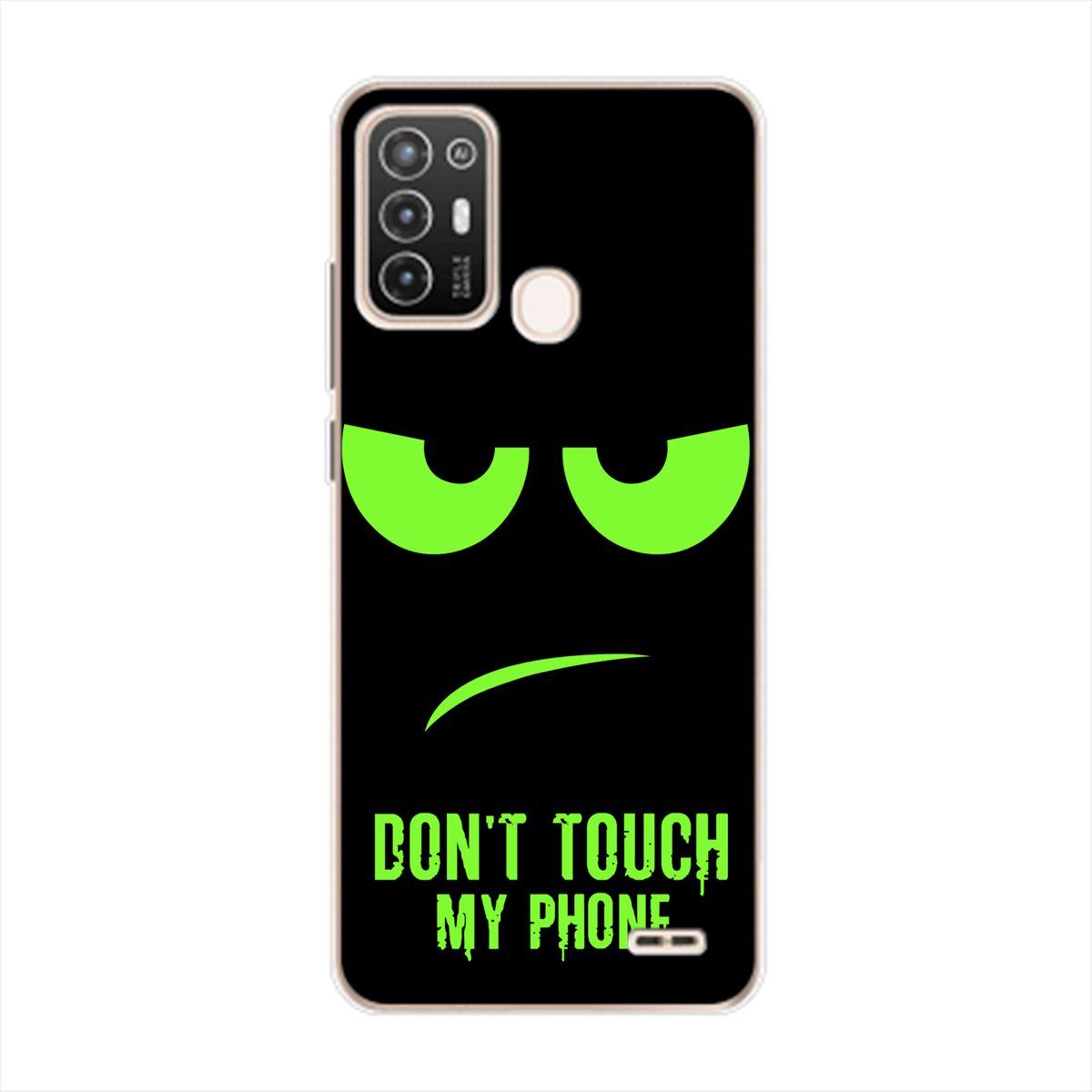 König Design Hülle Handy Schutz für ZTE Blade A52 Case Cover Tasche Bumper Etuis Backcover (ZTE Blade A52), Smartphone H...
