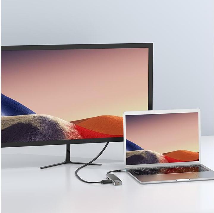 Actual product image Onit Multiadapter (USB-C, 5 Ports)
