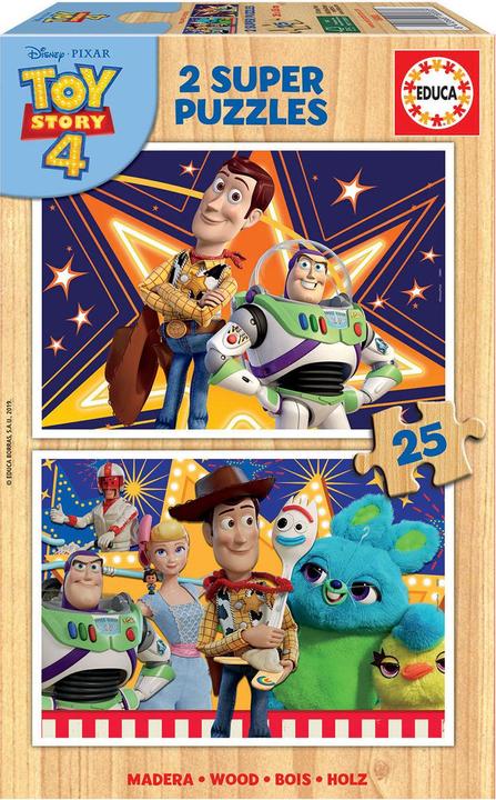 Image du produit Educa Histoire de jouets 4 (25 pièces)