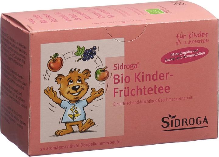 Actual product image Sidroga Organic fruit tea for children (77 g)