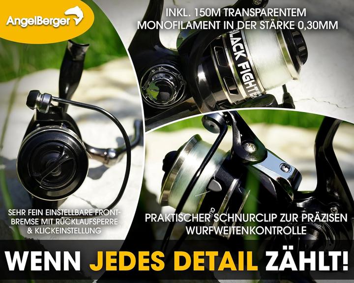 Immagine prodotto Angel Set per la pesca con la mangiatoia (Set da pesca, 330 cm)