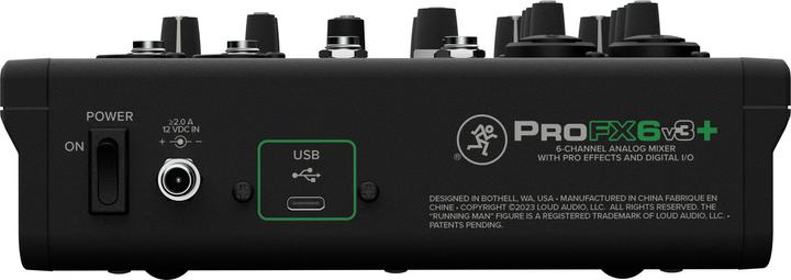 Productafbeelding Mackie ProFX6v3+ (Studio en live mixer)