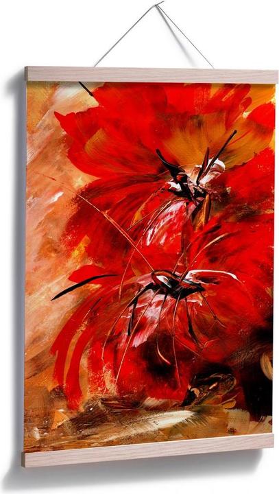 Image du produit Trenddeko Niksic - Fleurs de feu (40 x 60 cm)